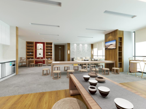市南办公室装修设计-大平层办公室装修全攻略：打造高效与美学兼具的空间